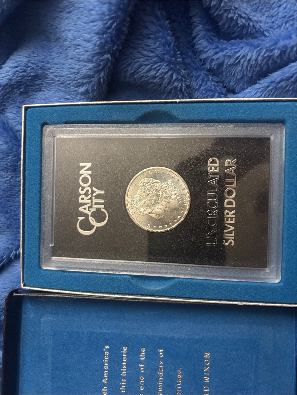 Carson City Uncirculated Silver Dollar - Morgan coin